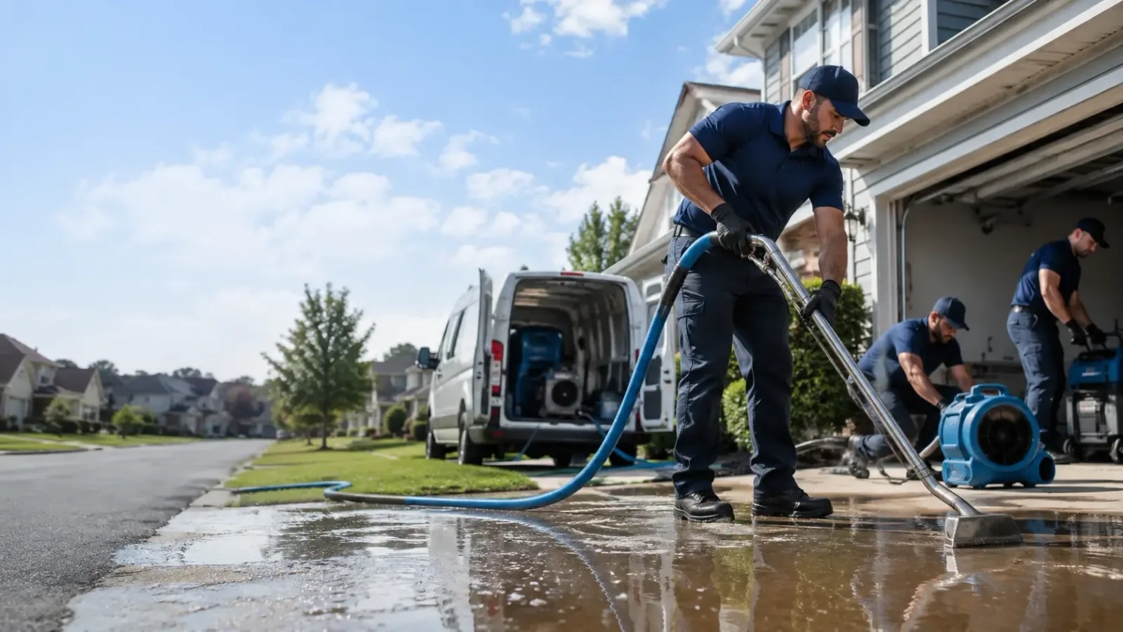 Flood Damage Restoration in Andrews, IN